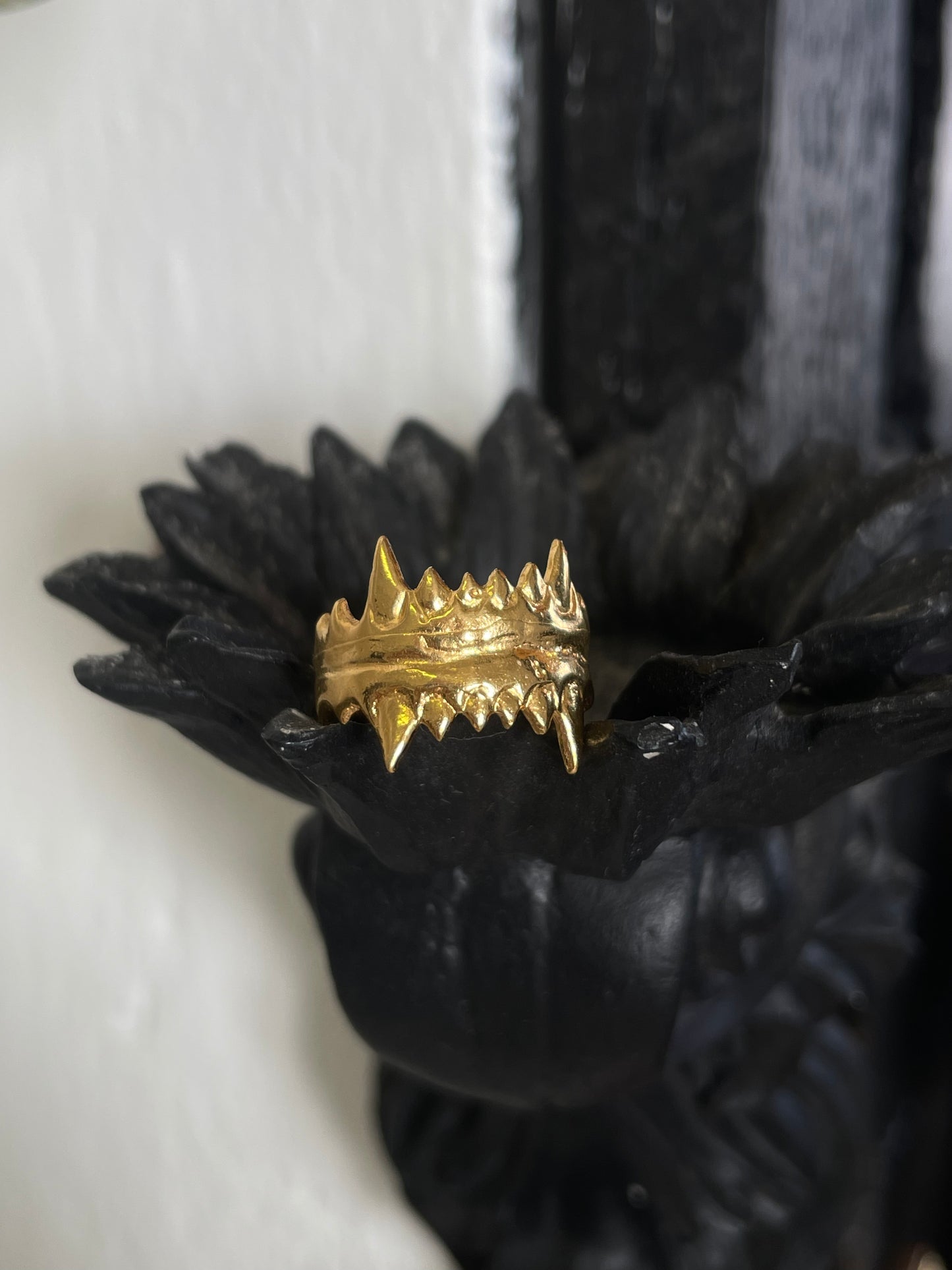 BE KOLD REVERSED Ring GOLD PLATED