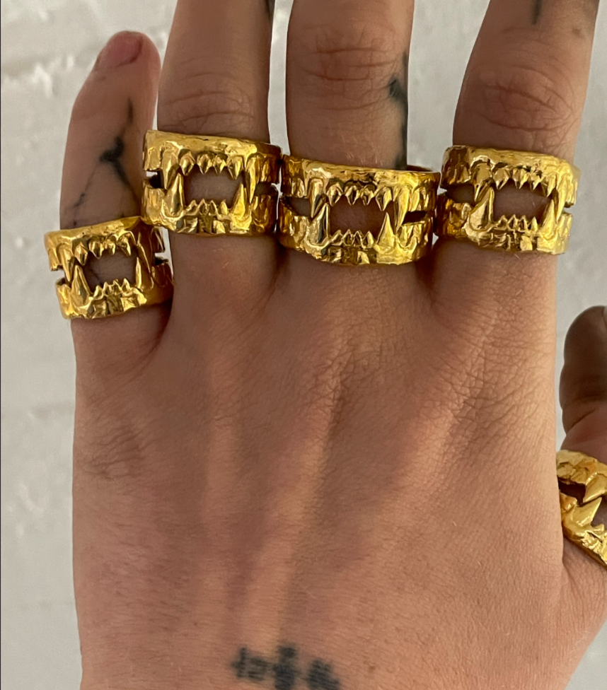 BE KOLD Ring GOLD PLATED