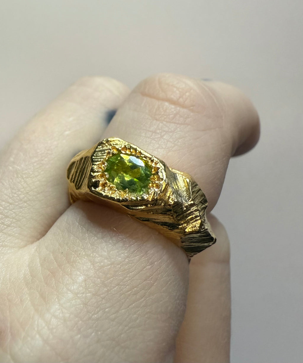 EYJA ring GOLD PLATED