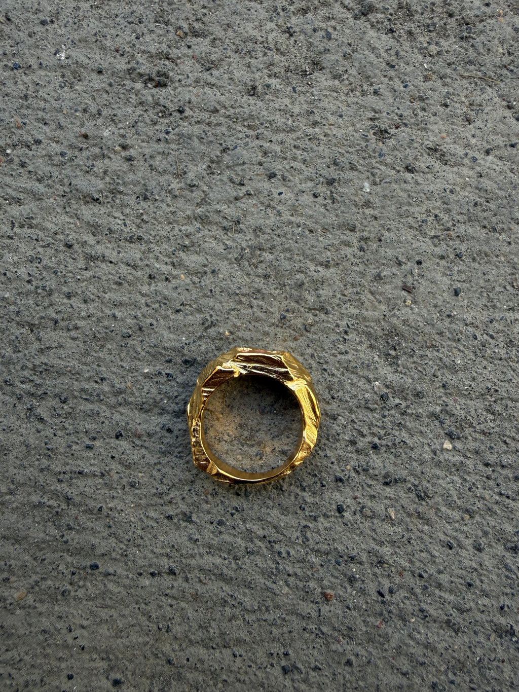 EYJA Ring GOLD PLATED Pink zirkon