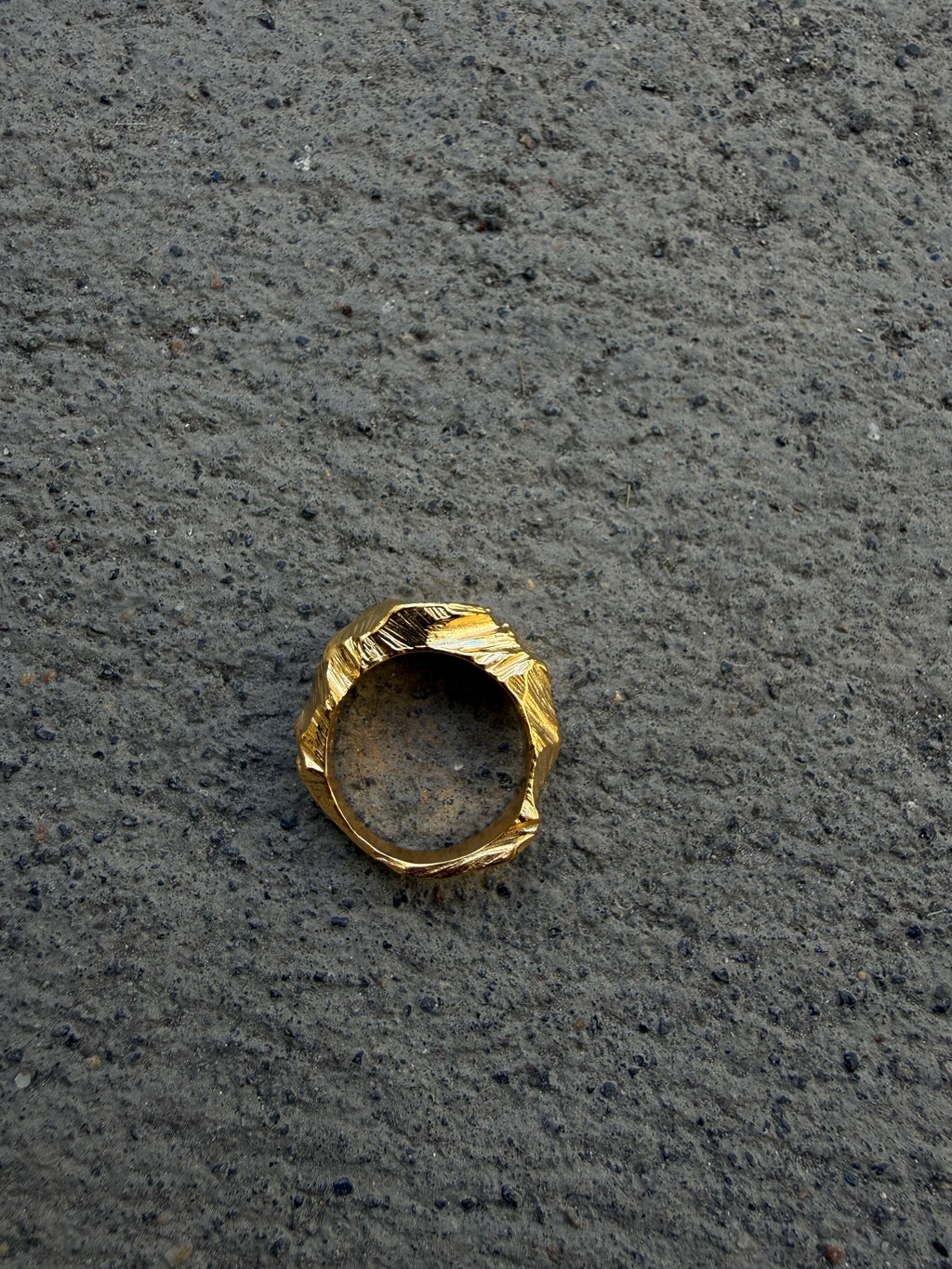 EYJA Ring GOLD PLATED Pink zirkon