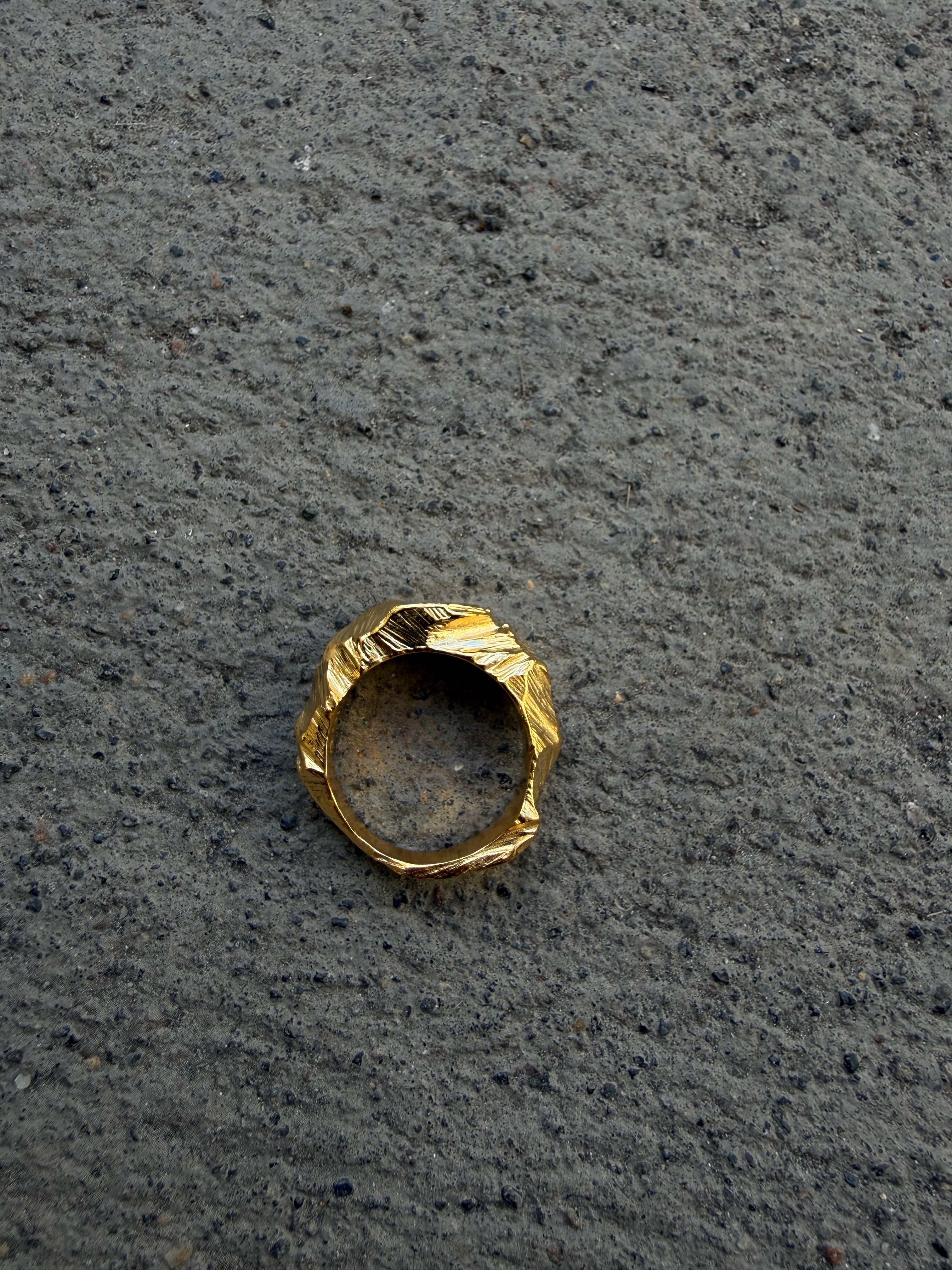 EYJA Ring GOLD PLATED Pink zirkon