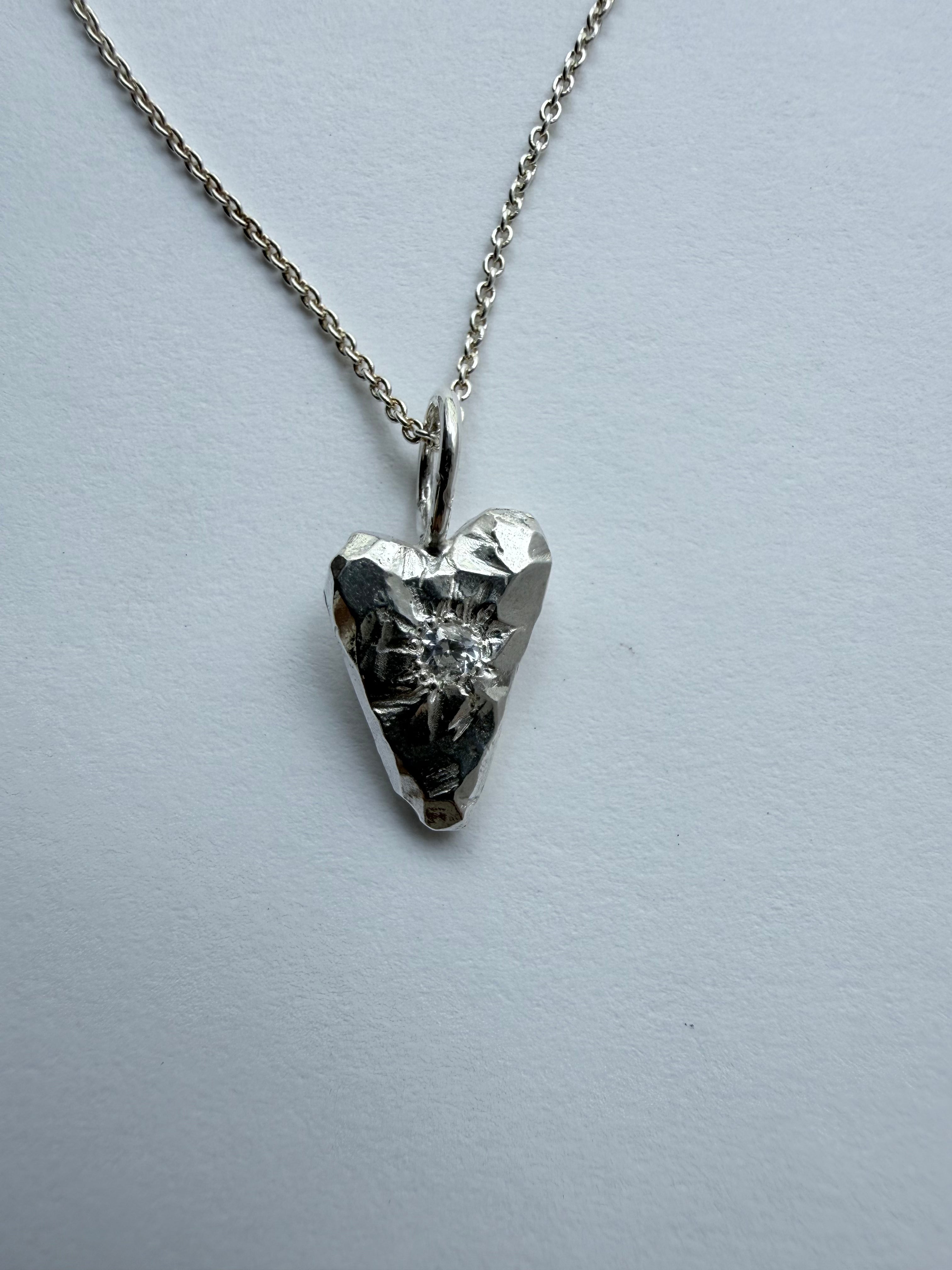 MY HEART clear stone