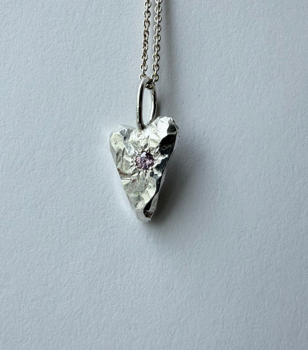 MY HEART Pink stone