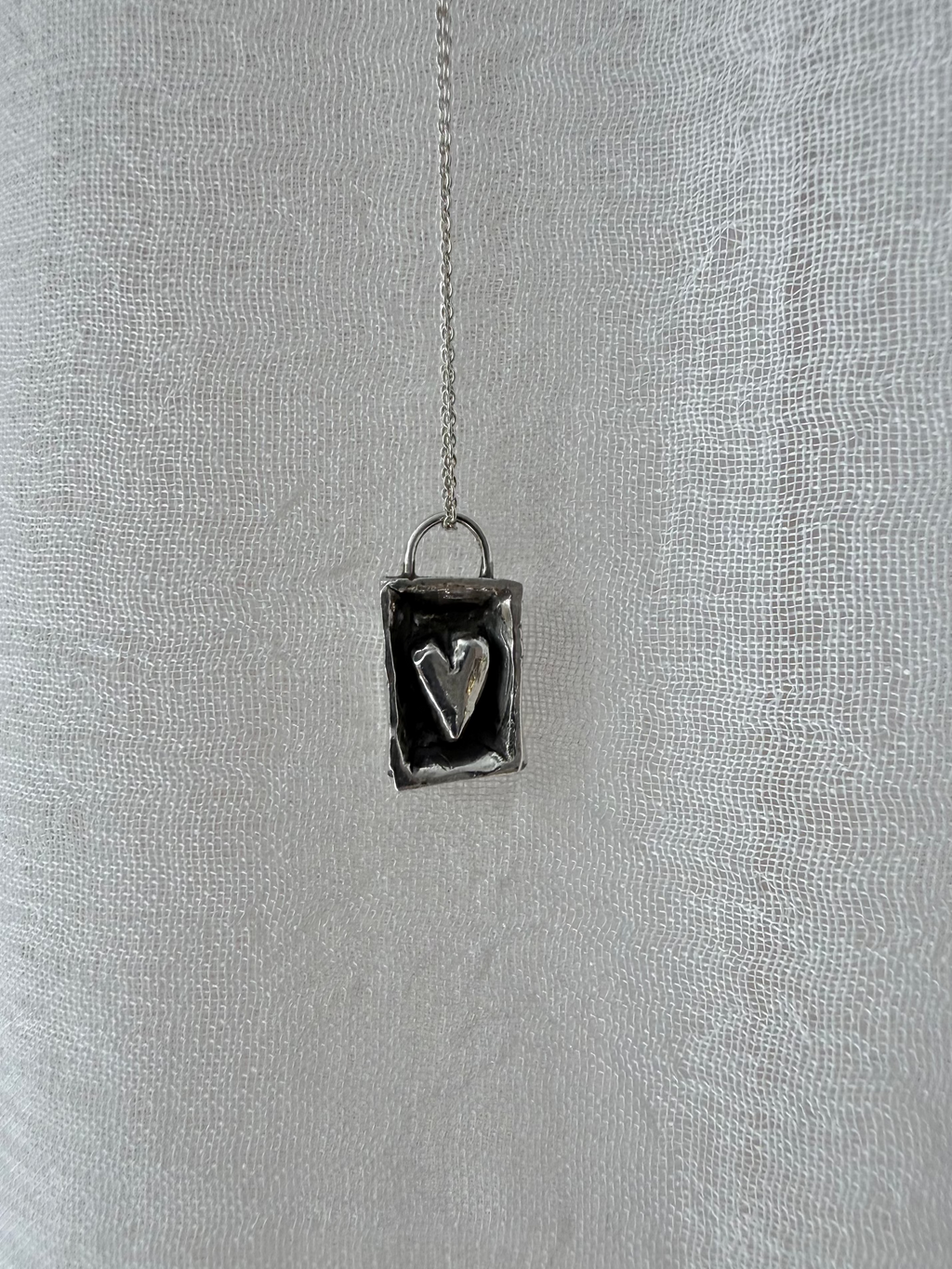 One of a kind heart locket
