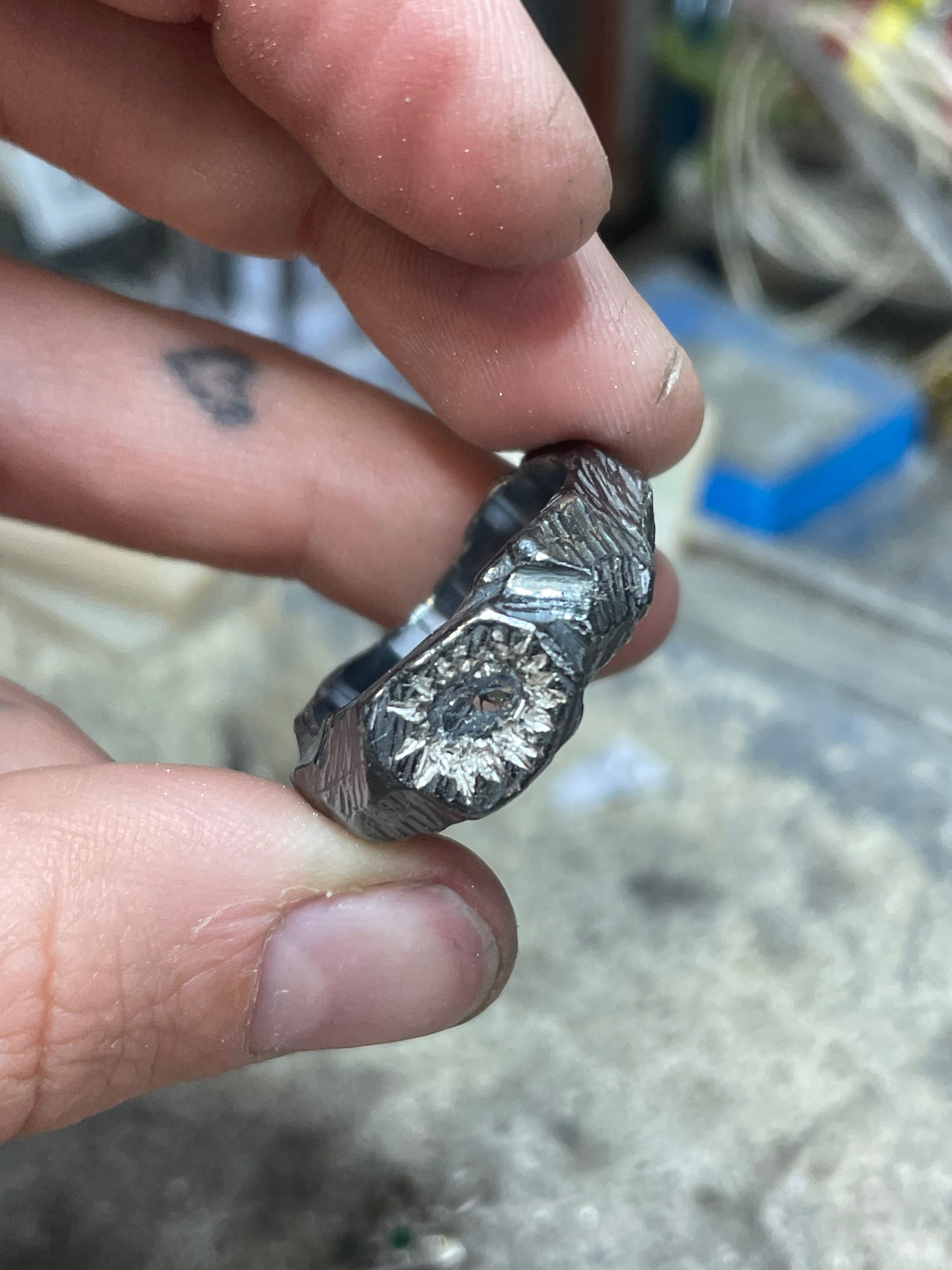 EYJA Ring Clear Zirkon