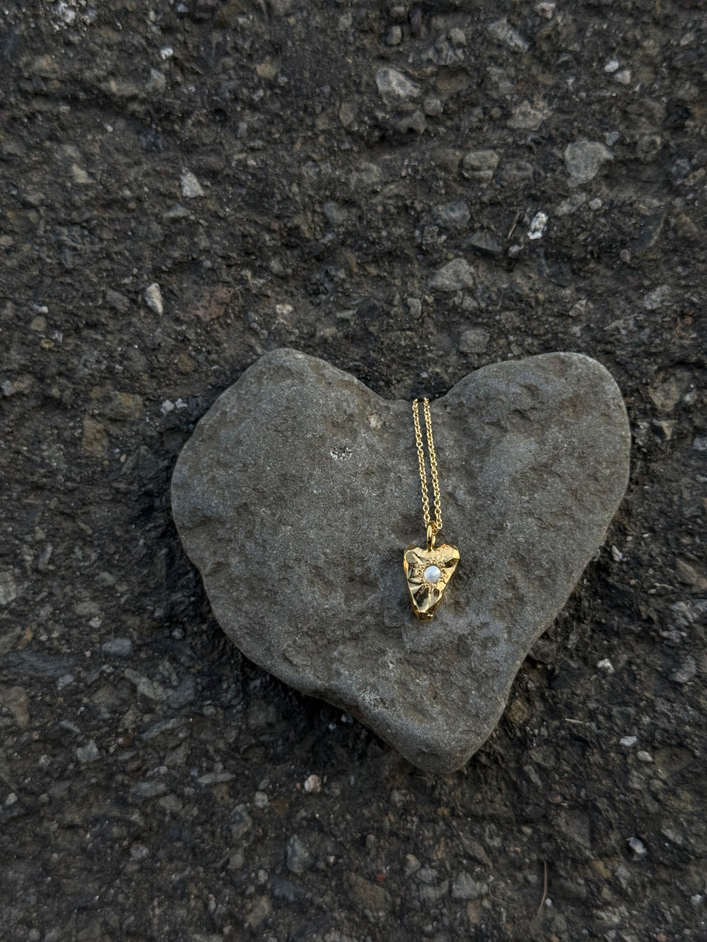 MY HEART pendant Pearl