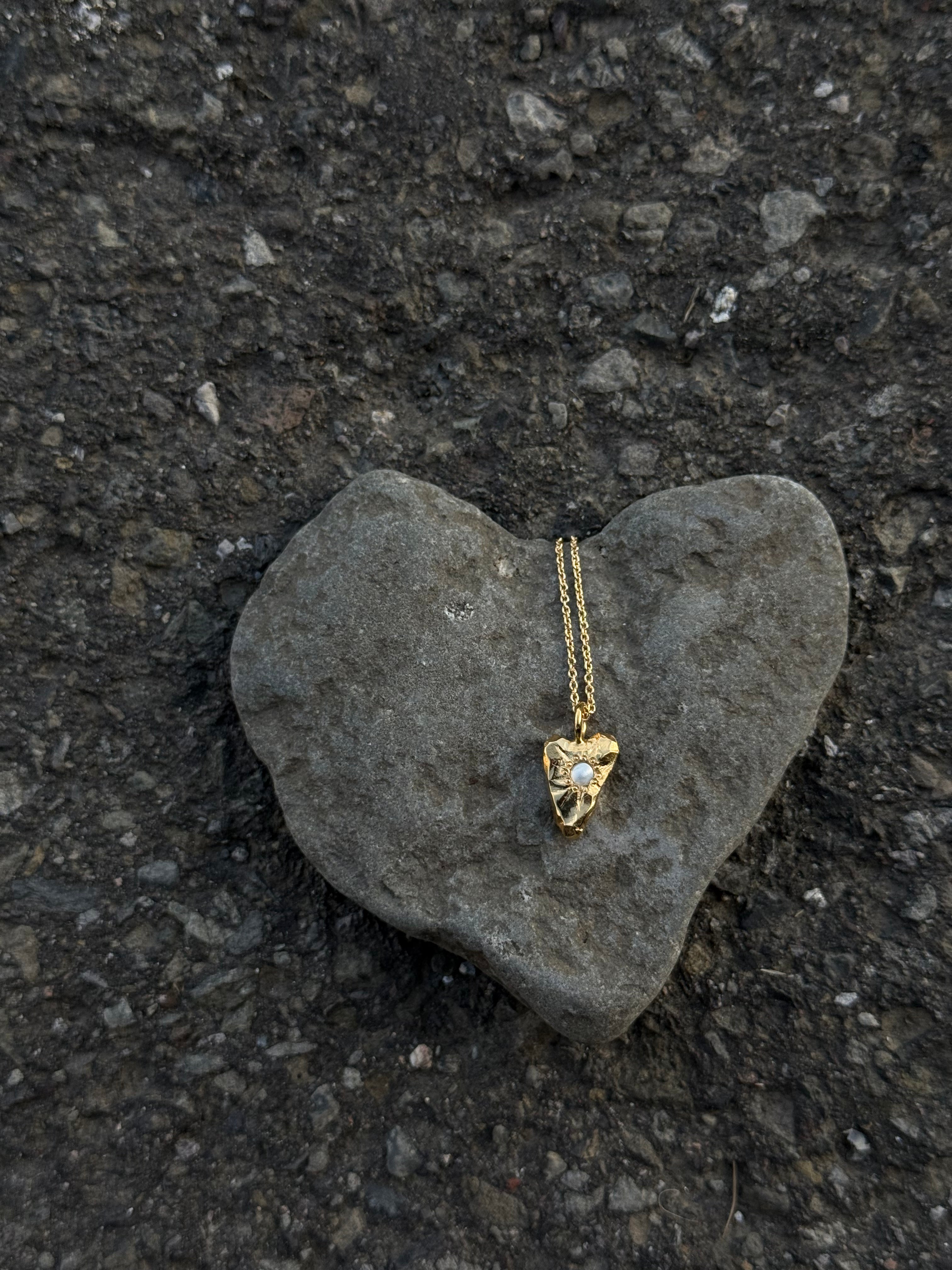 MY HEART pendant Pearl