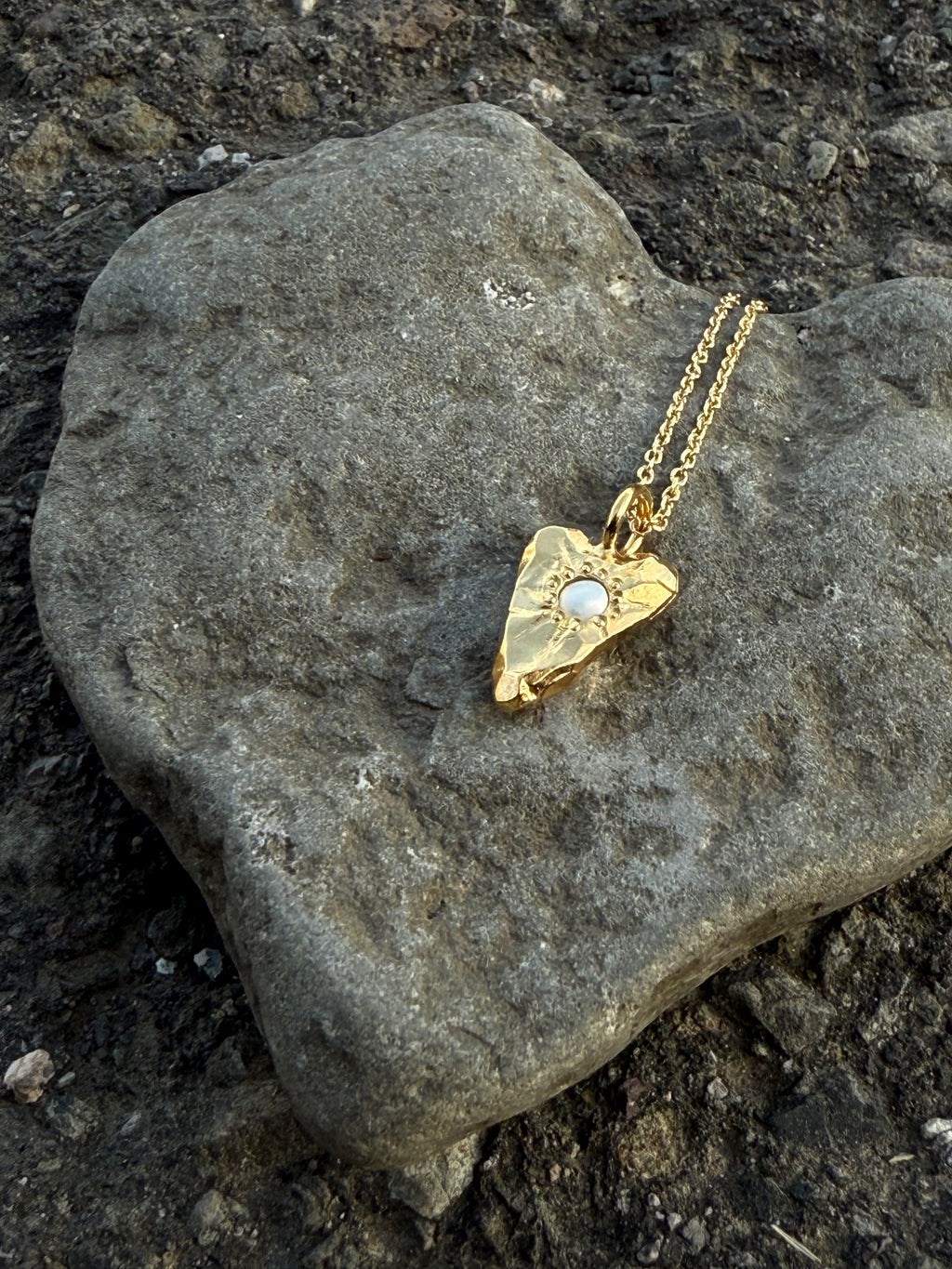 MY HEART pendant Pearl