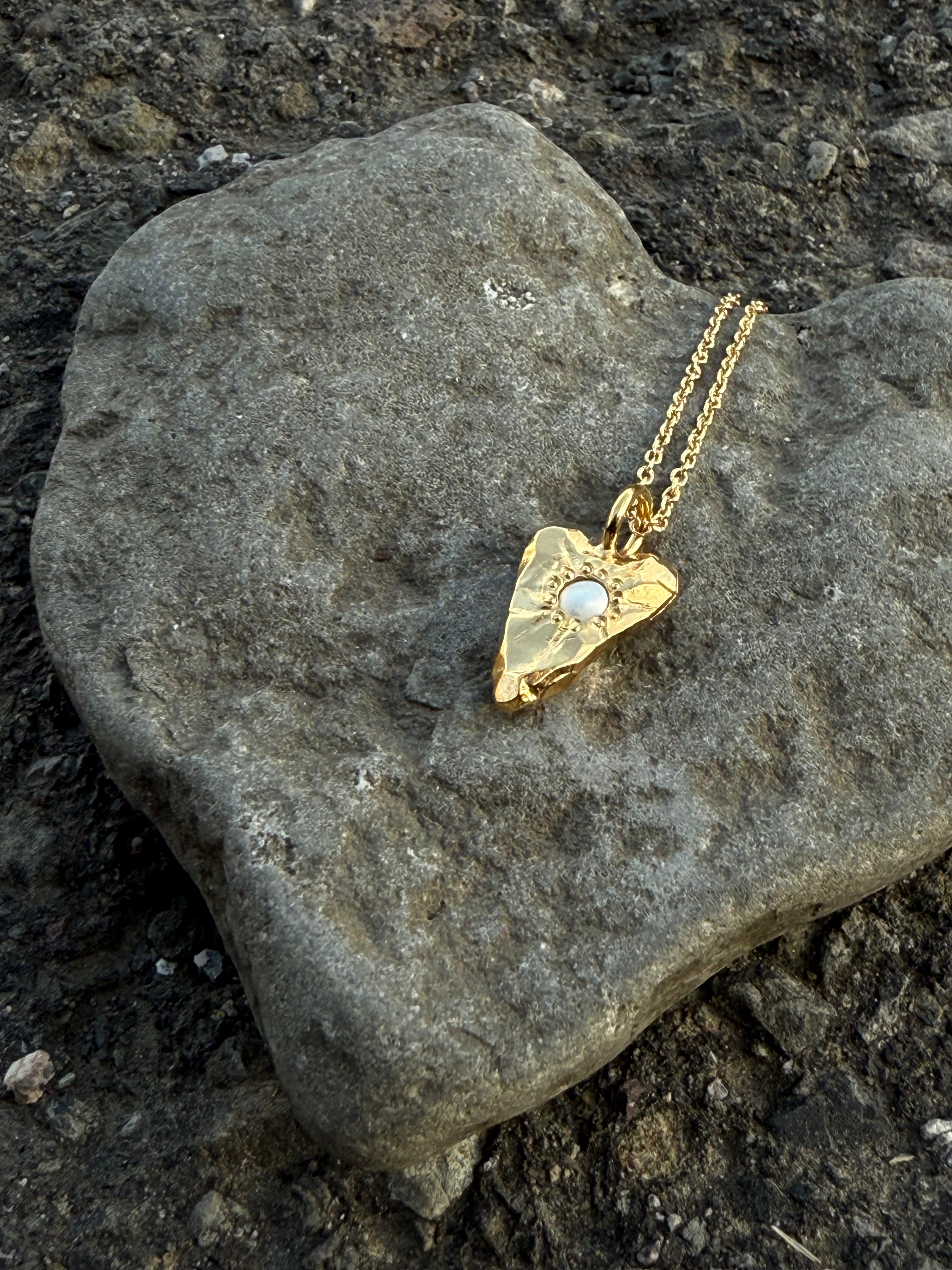 MY HEART pendant Pearl