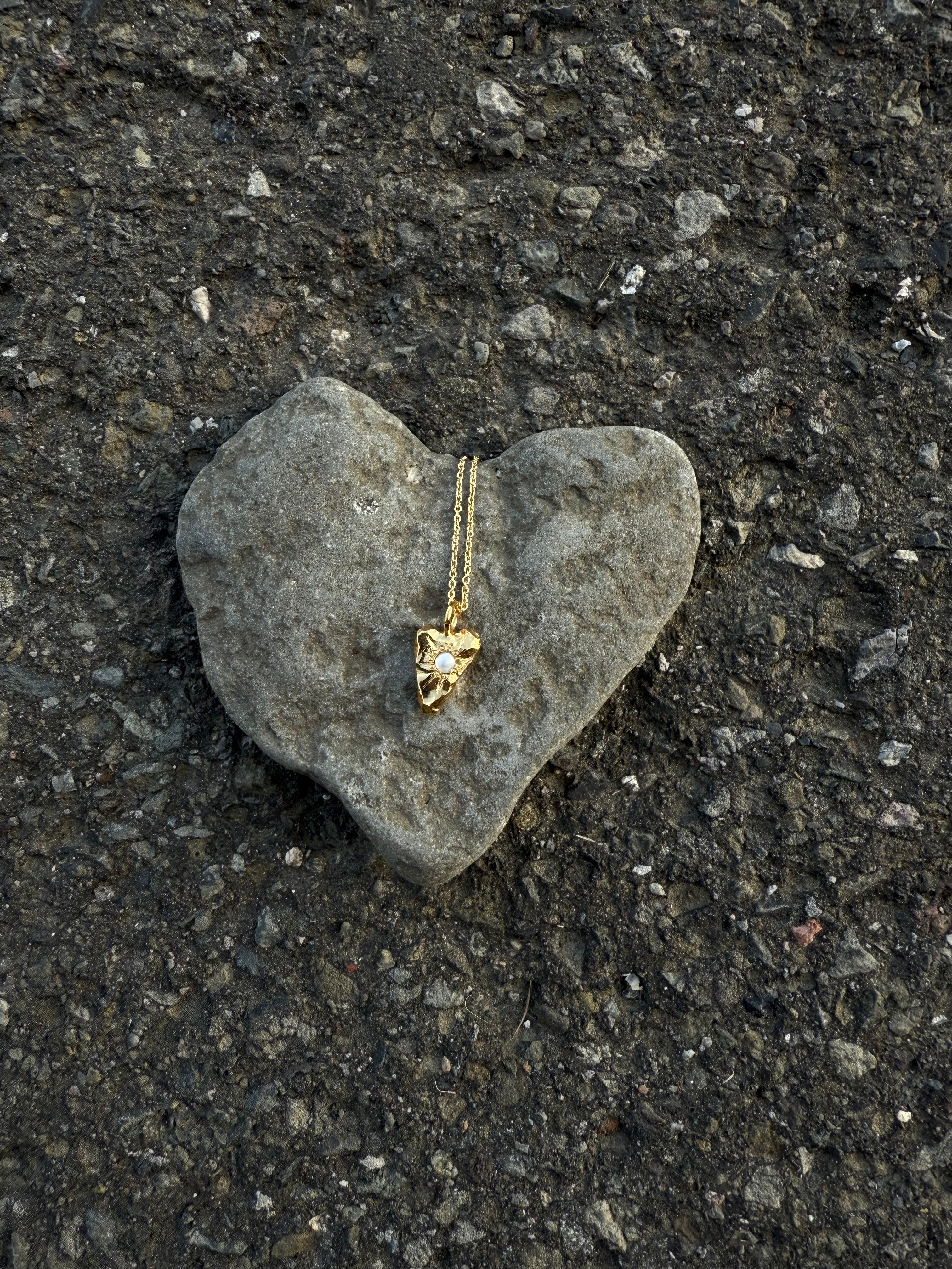MY HEART pendant Pearl
