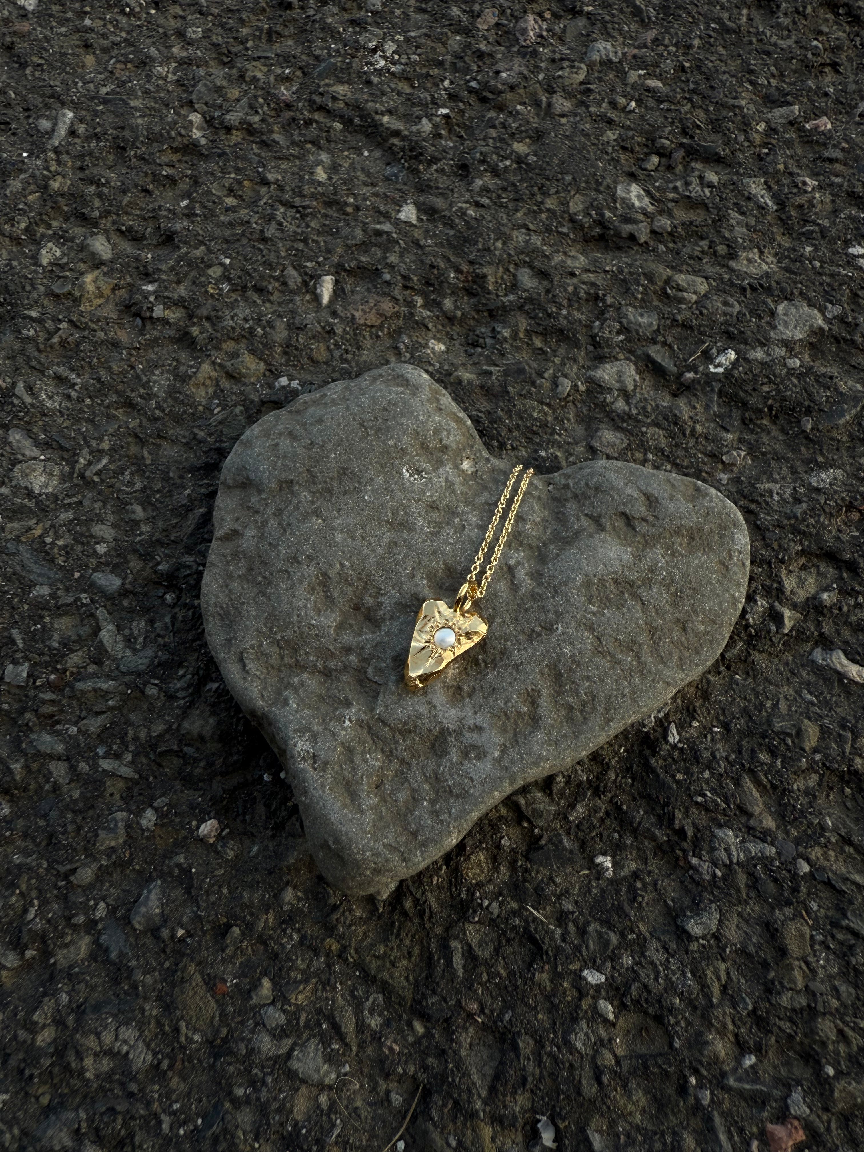 MY HEART pendant Pearl