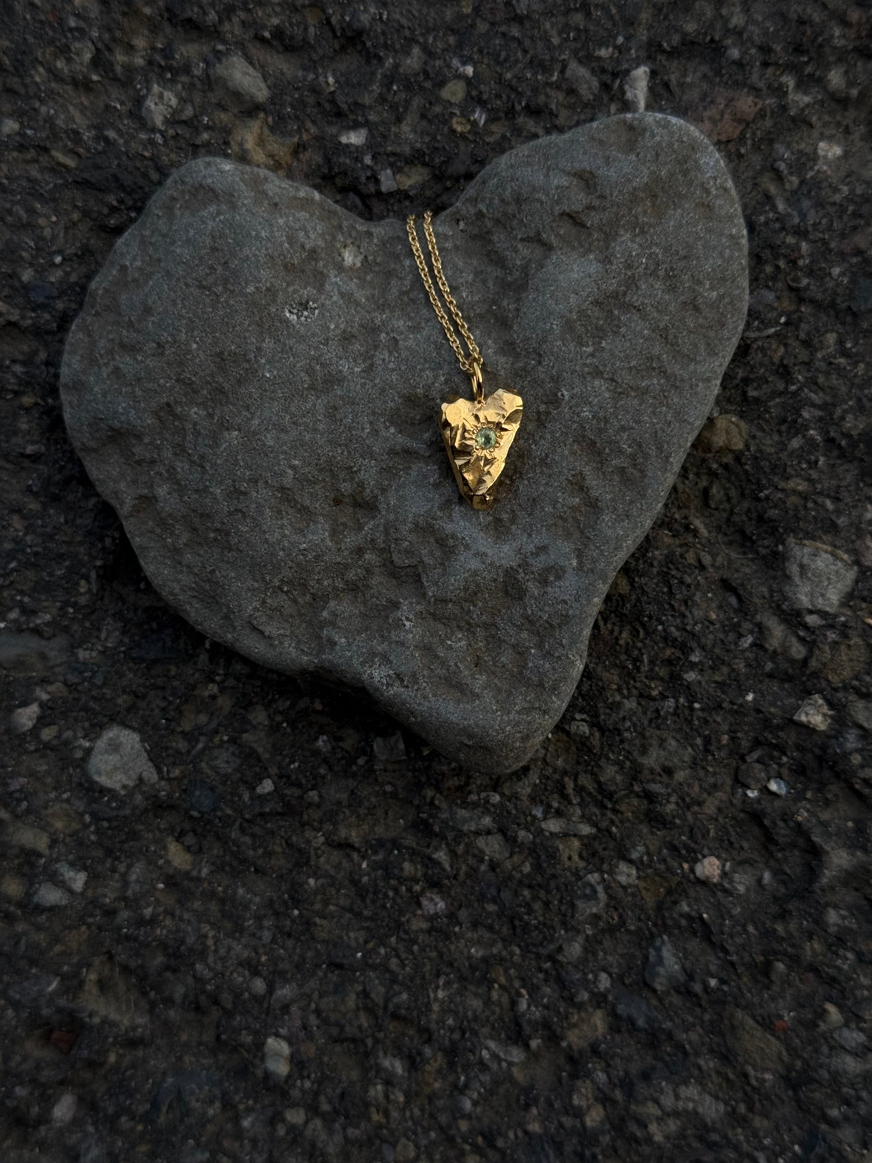 MY HEART Pendant Peridot