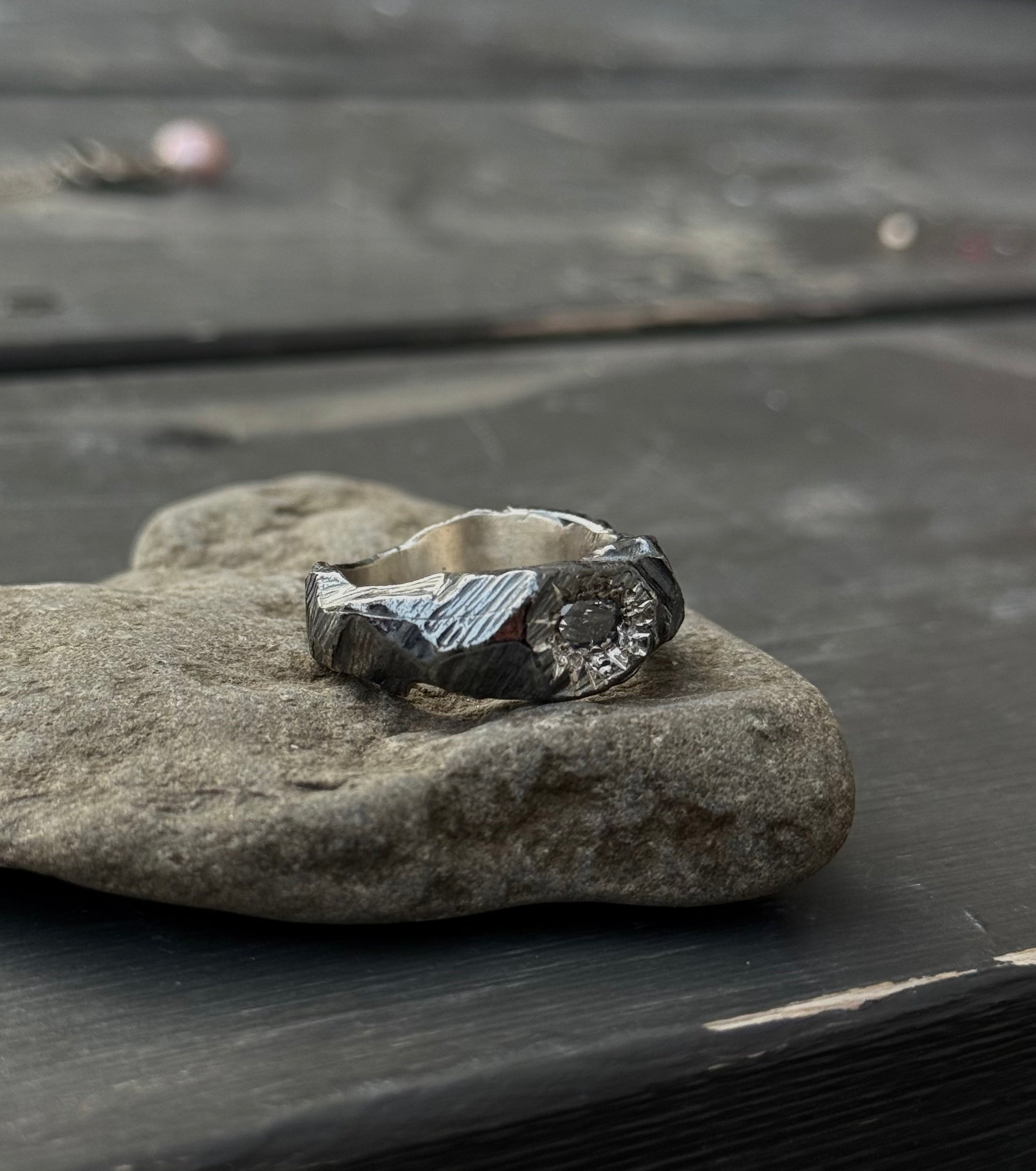 EYJA Ring Clear Zirkon