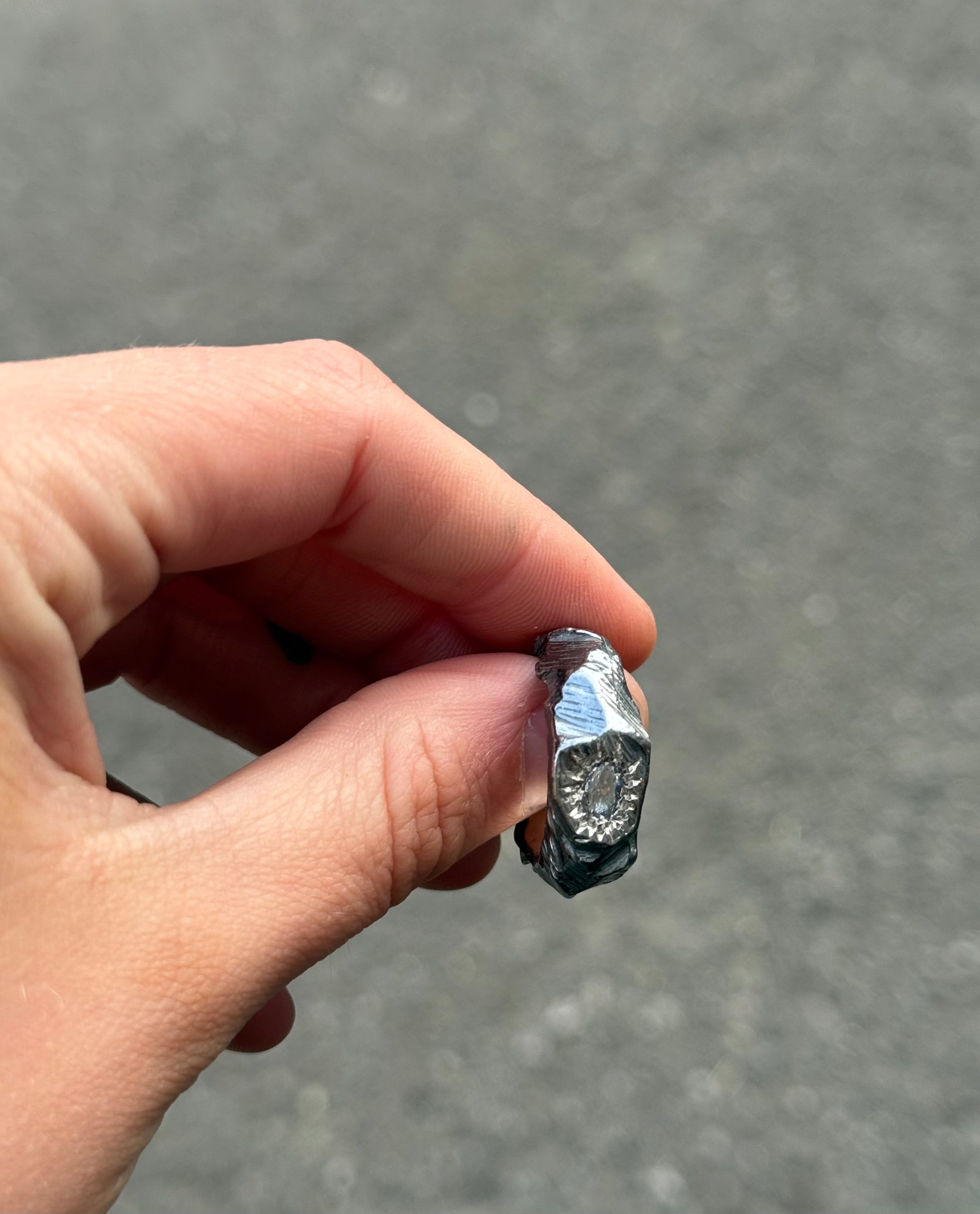 EYJA Ring Clear Zirkon