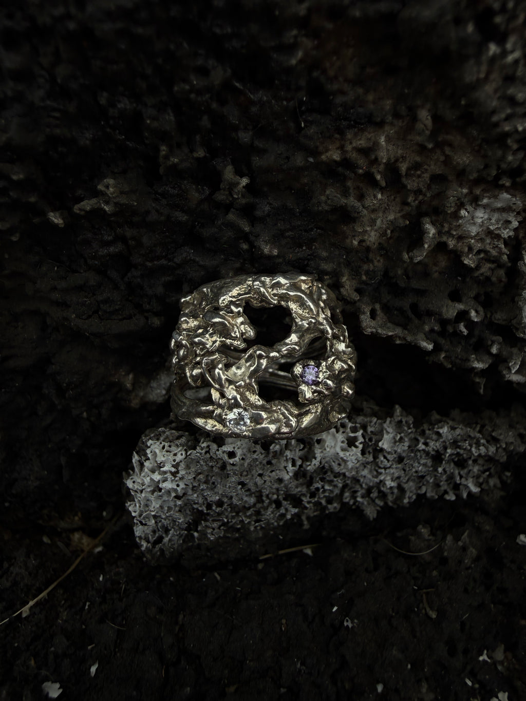 SIRKA ring 2x stones