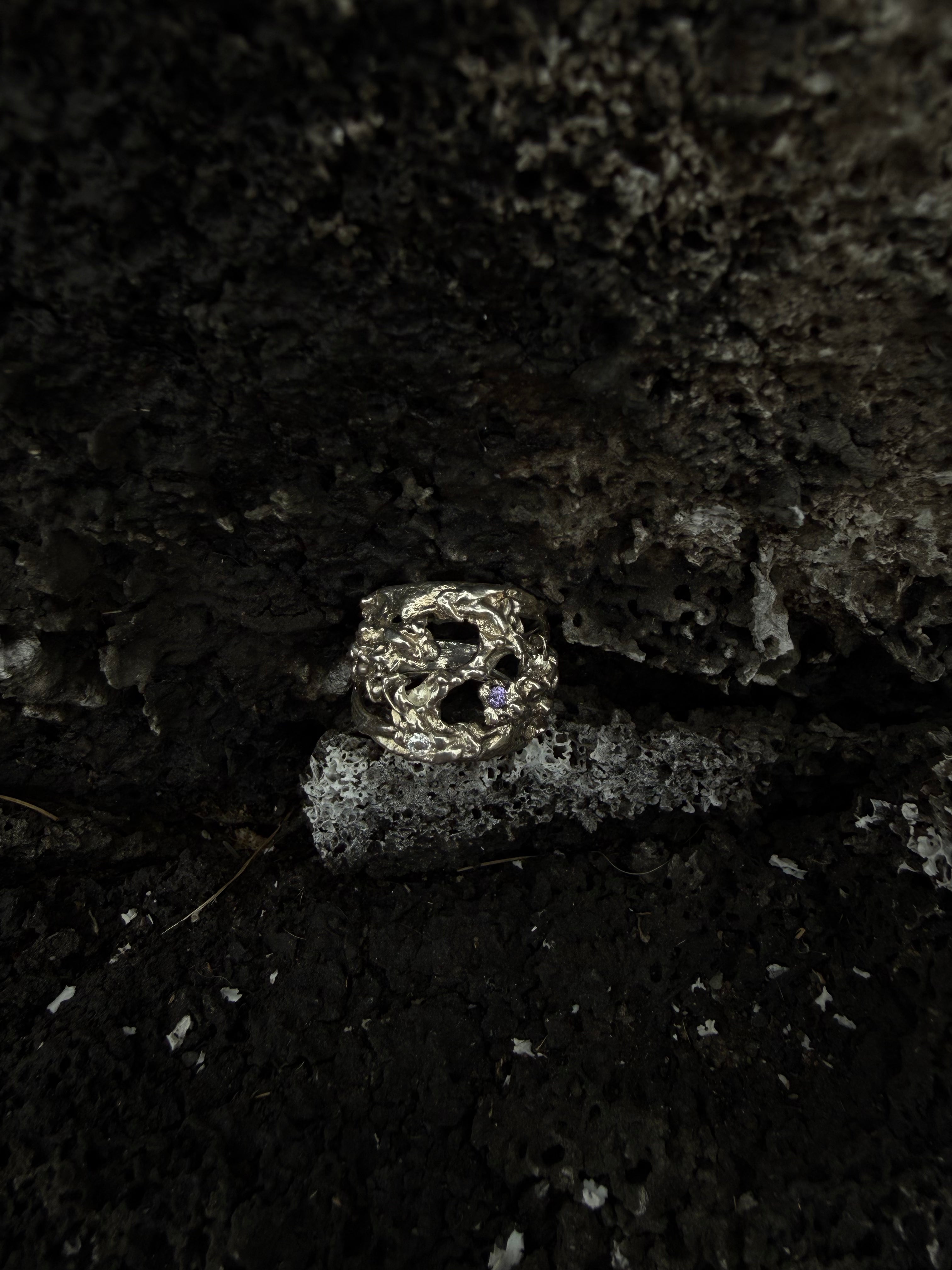 SIRKA ring 2x stones