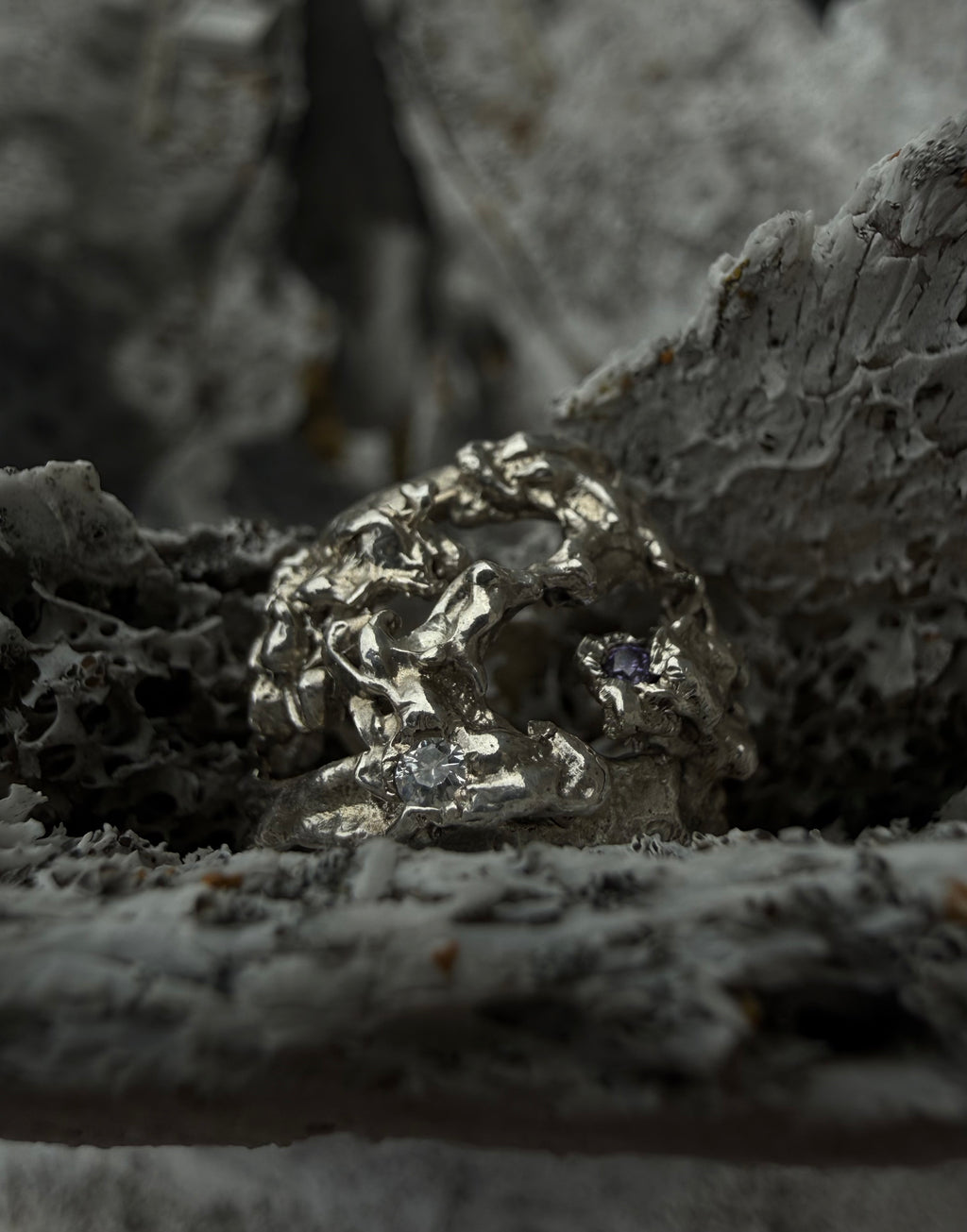 SIRKA ring 2x stones