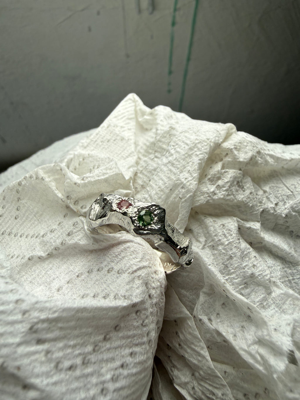 JÖKULL Ring - 2x Tourmaline