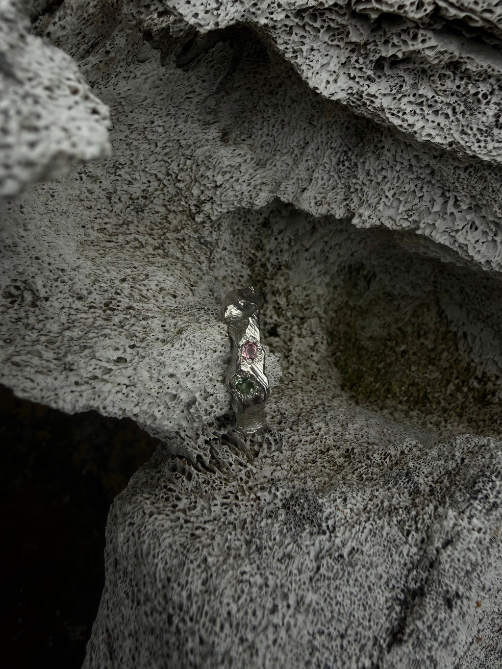 JÖKULL Ring - 2x Tourmaline