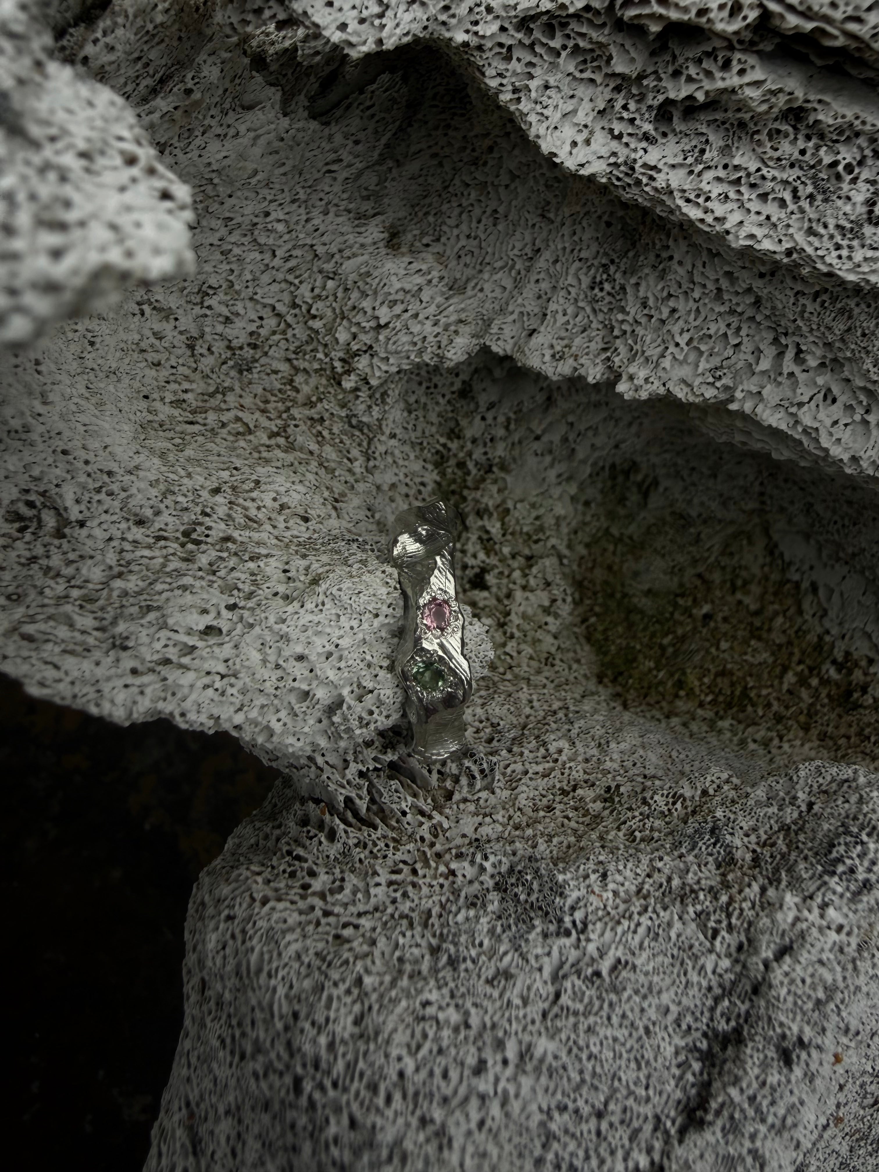 JÖKULL Ring - 2x Tourmaline