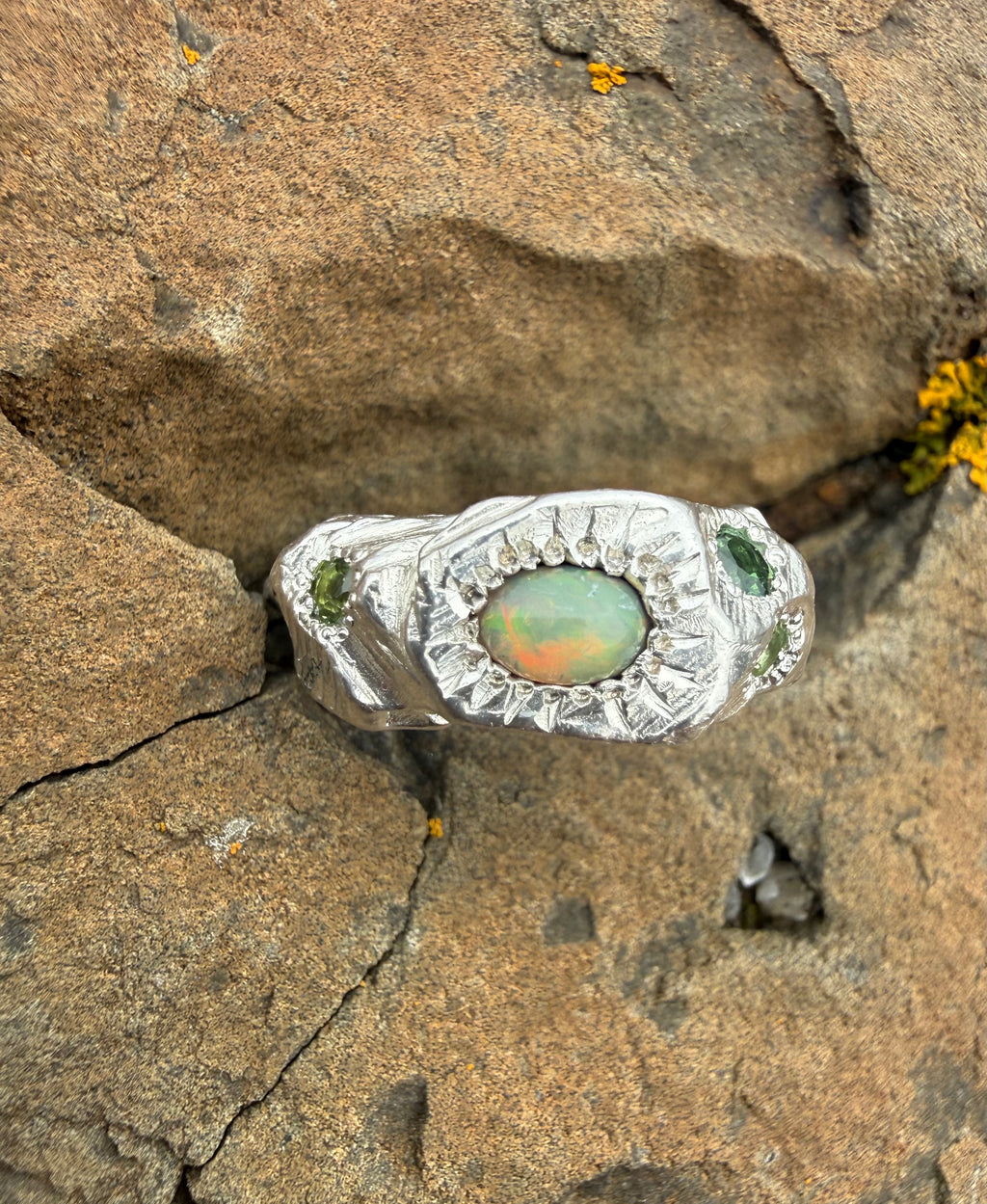 EYJA Ring 4x stones