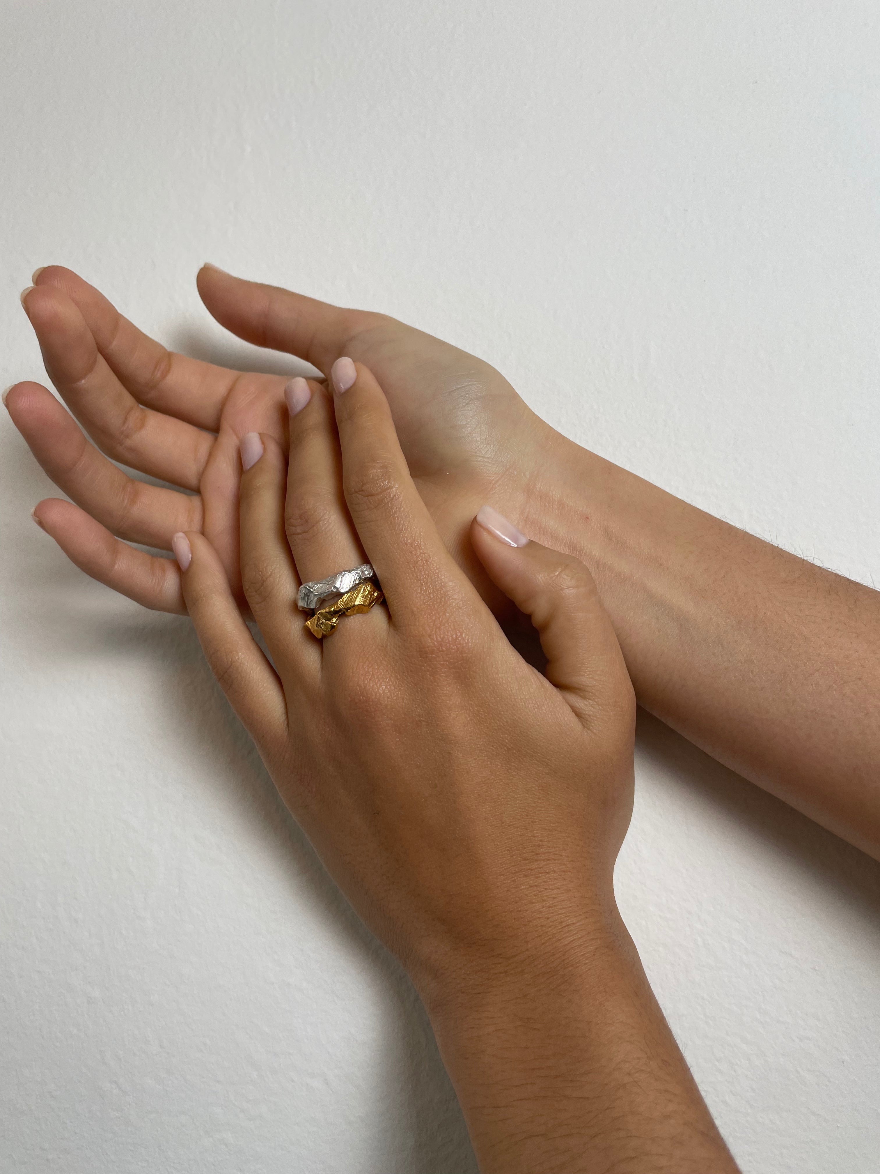 JÖKULL Ring GOLD PLATED