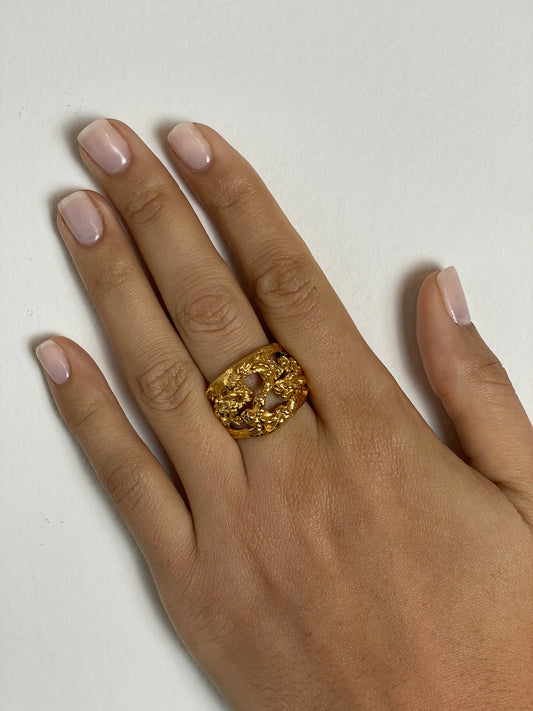 SIRKA Ring GOLD PLATED
