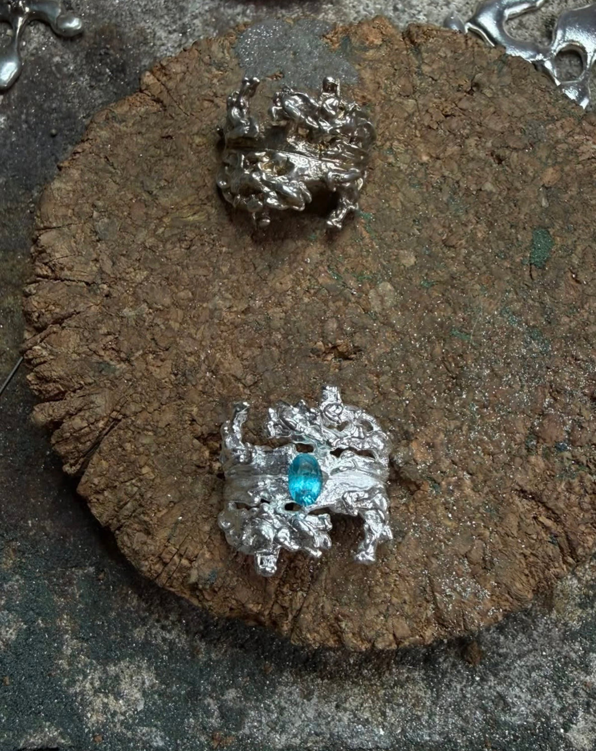ASSA Ring - blue stone