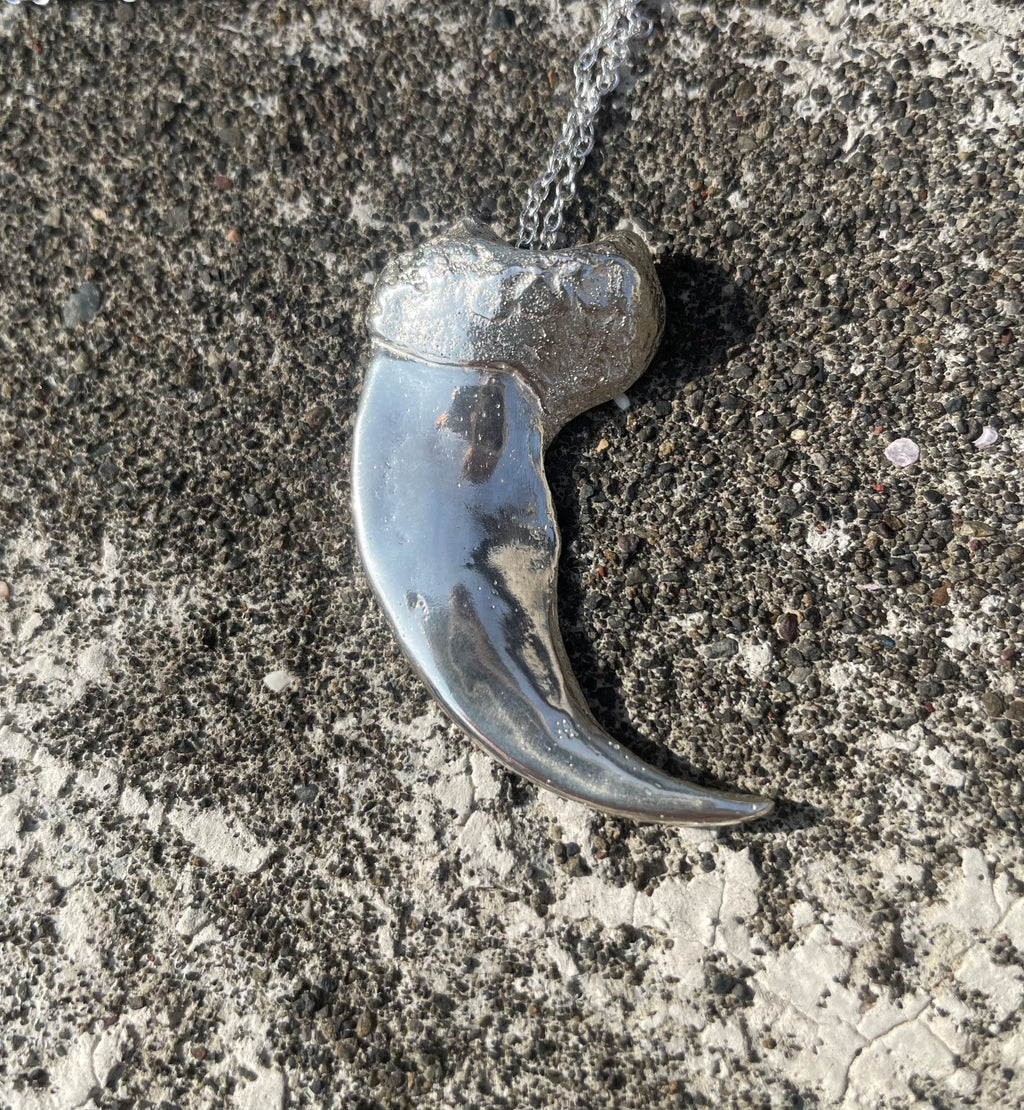 Polar bear claw Necklace