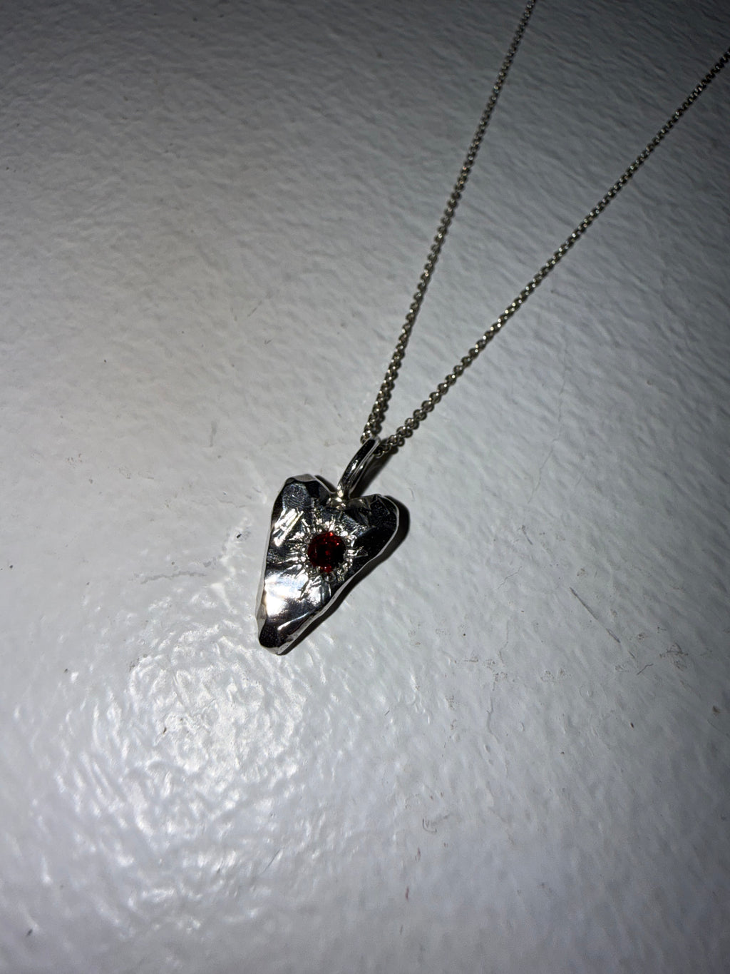 MY HEART Pendant Garnet
