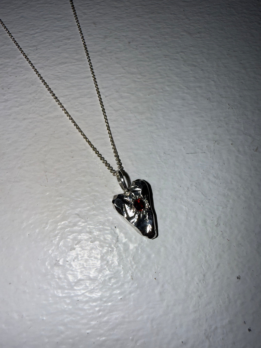 MY HEART Pendant Garnet