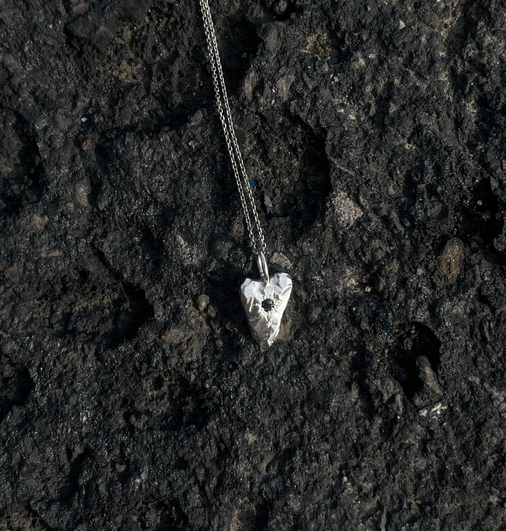 MY HEART Pendant Sapphire