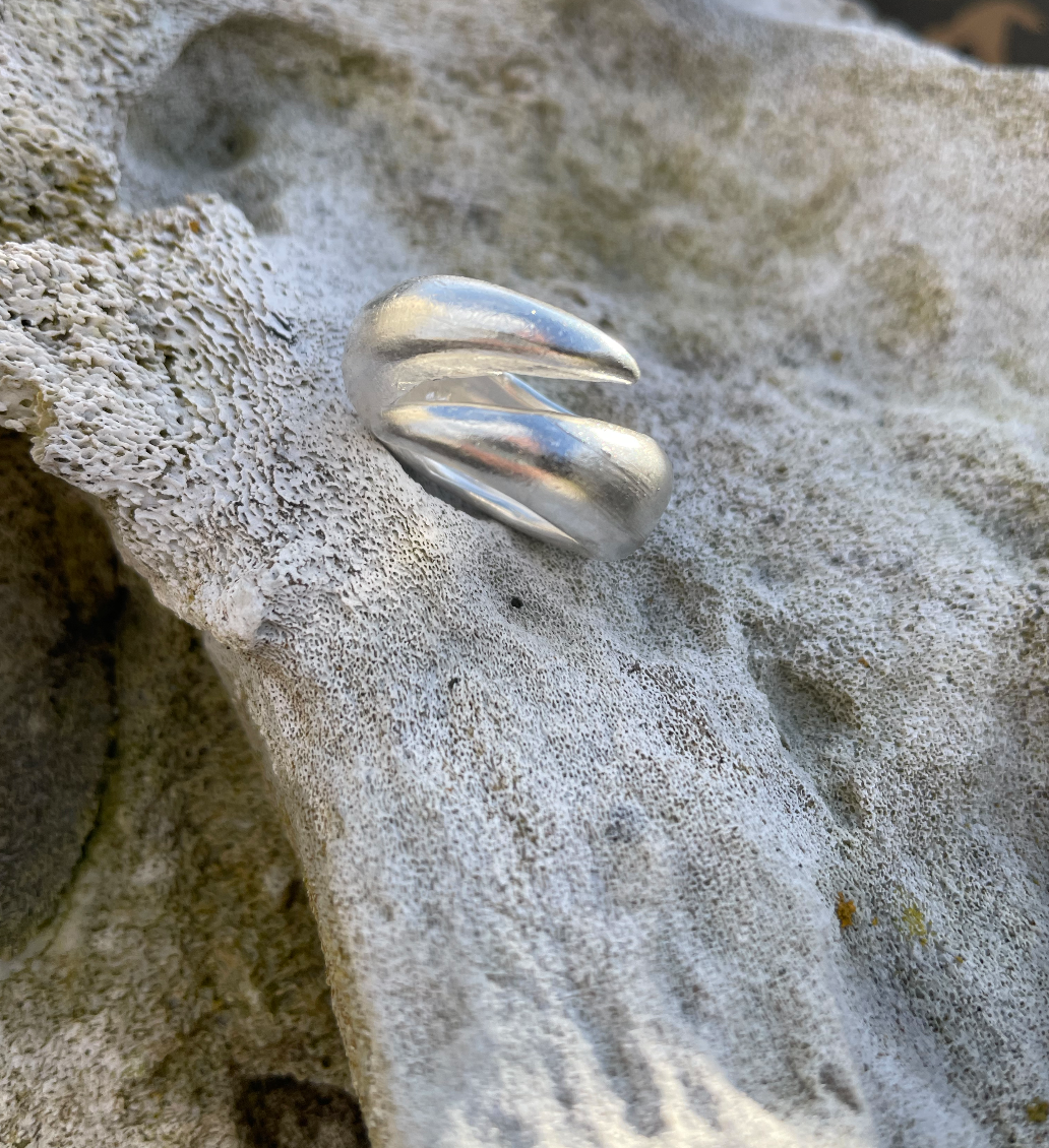 Polar Bear Claw Ring