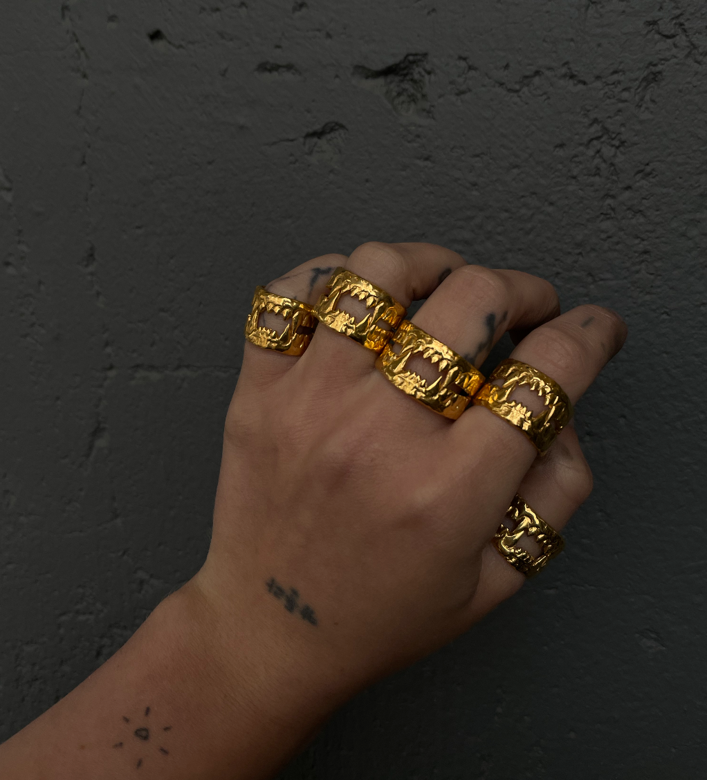 BE KOLD Ring GOLD PLATED
